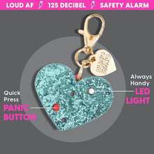 Load image into Gallery viewer, BLINGSTING Self Defense Kit - Professional Grade, Maximum Strength Pepper Spray with UV Marking Dye & Personal Safety Alarm - Mint & Mint