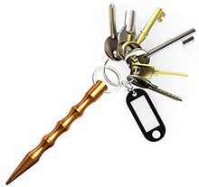 Load image into Gallery viewer, Kubaton Keychain (Dull and Sharp)