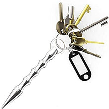 Load image into Gallery viewer, Kubaton Keychain (Dull and Sharp)