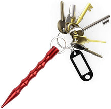 Load image into Gallery viewer, Kubaton Keychain (Dull and Sharp)