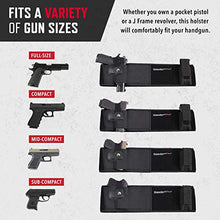 Load image into Gallery viewer, Gun Holsters for Concealed Carry - Ultimate Belly Band Pistol Holster for Men & Women, Belt Compatible with Smith and Wesson, Shield, Glock - Firearm Accessories, Black