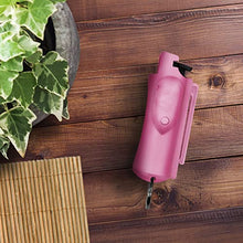 Load image into Gallery viewer, World’s Only Laser Sight Pepper Spray, Guard Dog AccuFire, Maximum Strength Self Defense Red Pepper Spray (Rouge)