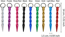 Load image into Gallery viewer, Kubaton Keychain (Dull and Sharp)
