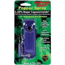 Load image into Gallery viewer, 1/2 oz Leatherette Holster Pepper Spray