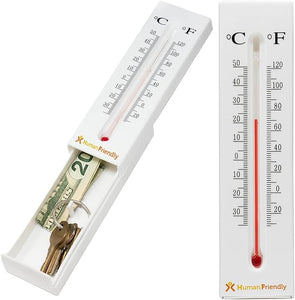 Thermometer Secret Safe to Hide Keys Outside or Other Valuables