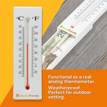 Load image into Gallery viewer, Thermometer Secret Safe to Hide Keys Outside or Other Valuables
