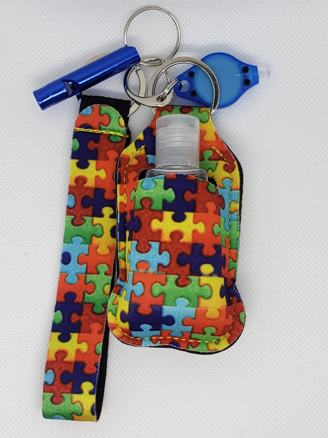 Puzzle Piece Safety Keychain