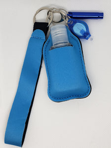 Blue Safety Keychain
