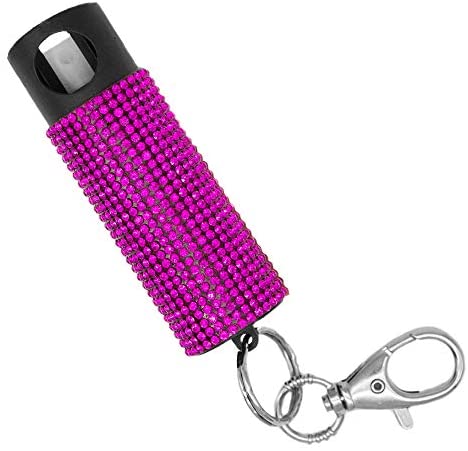 Bling Pepper Spray Keychain