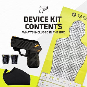 TASER Pulse Self-Defense Kit - Includes 2 Cartridges, 1 Soft Carry Sleeve, and 1 Conductive Practice Target - Protect Yourself with Confidence (Pulse)