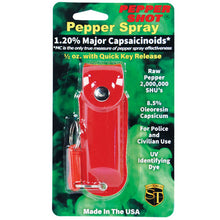 Load image into Gallery viewer, 1/2 oz Leatherette Holster Pepper Spray
