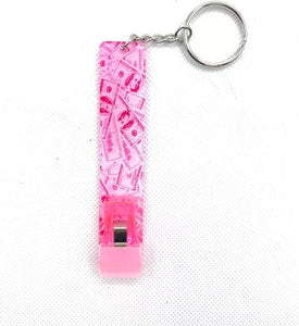 Credit Card Grabber Keychain For Long Nails