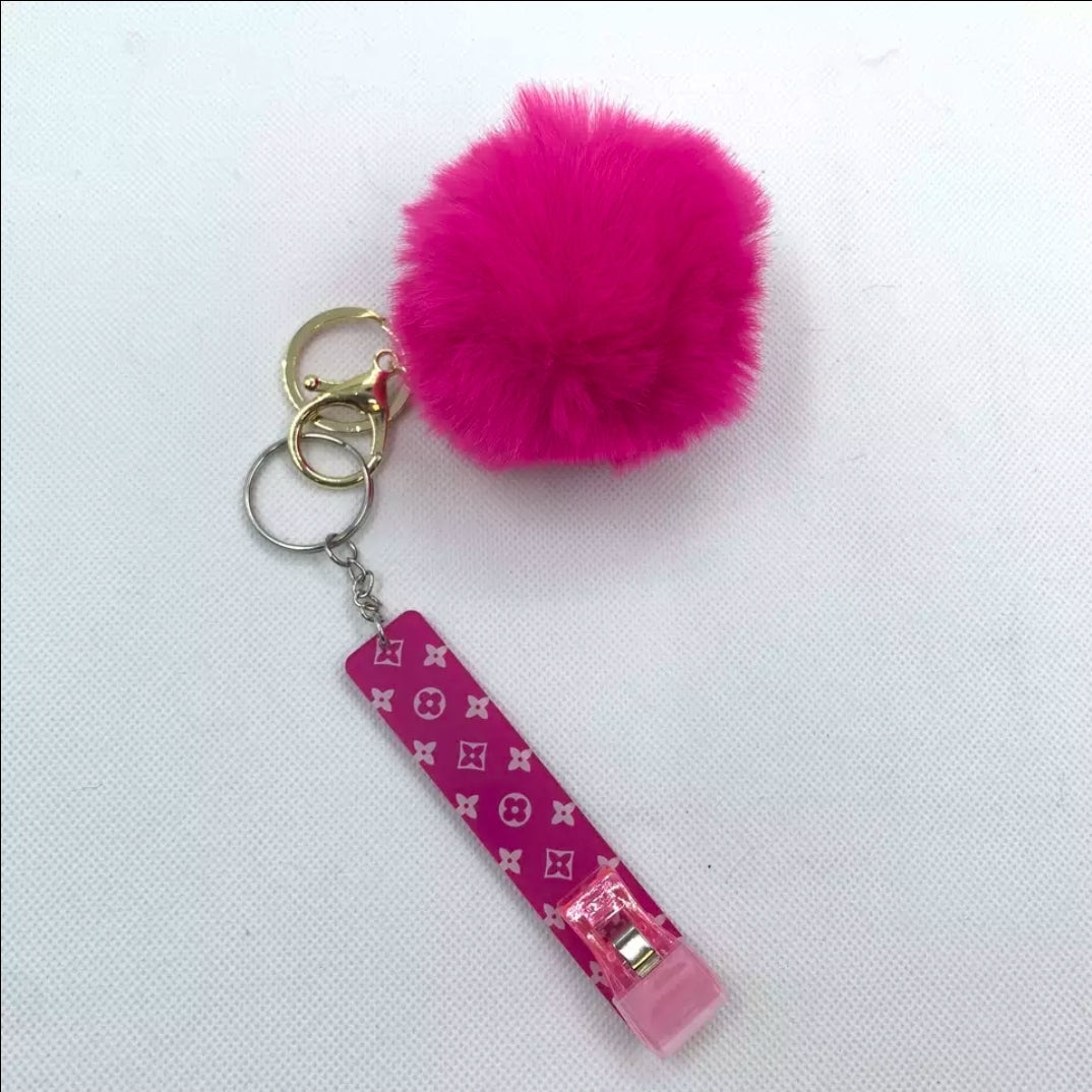 Credit Card Grabber Keychain For Long Nails – Pretty Defense